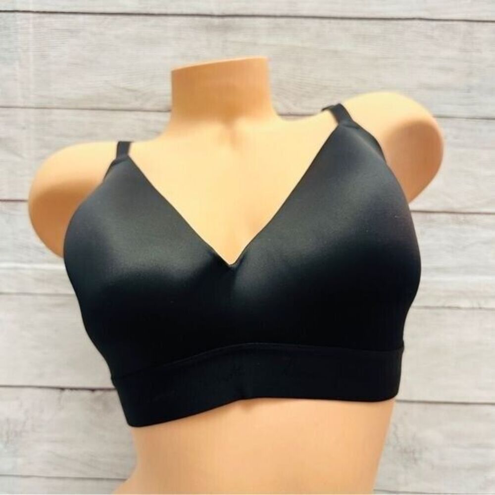 Victoria’s Secret Bra 36DD Black Wear‎ Everywhere Wireless Lightly Lined